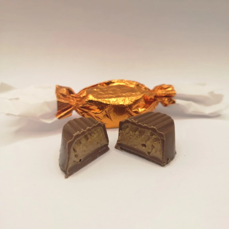 Sós karamellkrémes szaloncukor ropogós ostyával [250g]